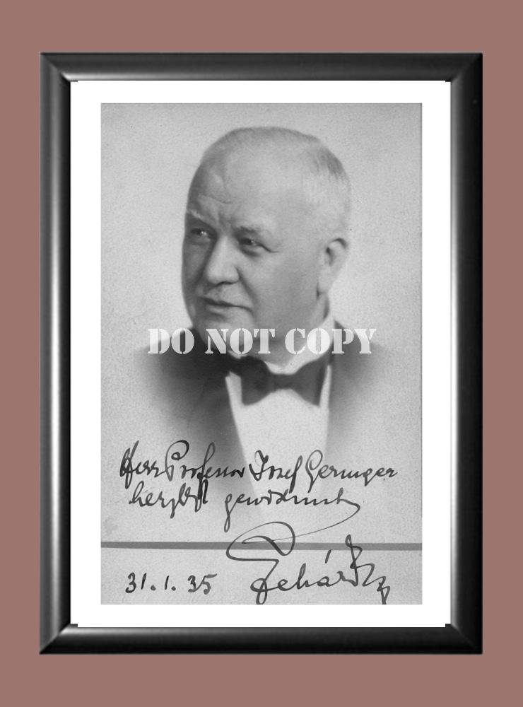 Franz Lehar Austrian Composer 2 Signed Autographed Poster Photo A4 8.3x11.7""