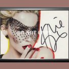 Kylie Minogue Signed Autographed Poster Photo A4 8.3x11.7""