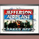 Jefferson Airplane Band 5 Signed Autographed Poster Photo A4 8.3x11.7""