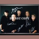 Deep Purple Band Signed Autographed Poster Photo A4 8.3x11.7""