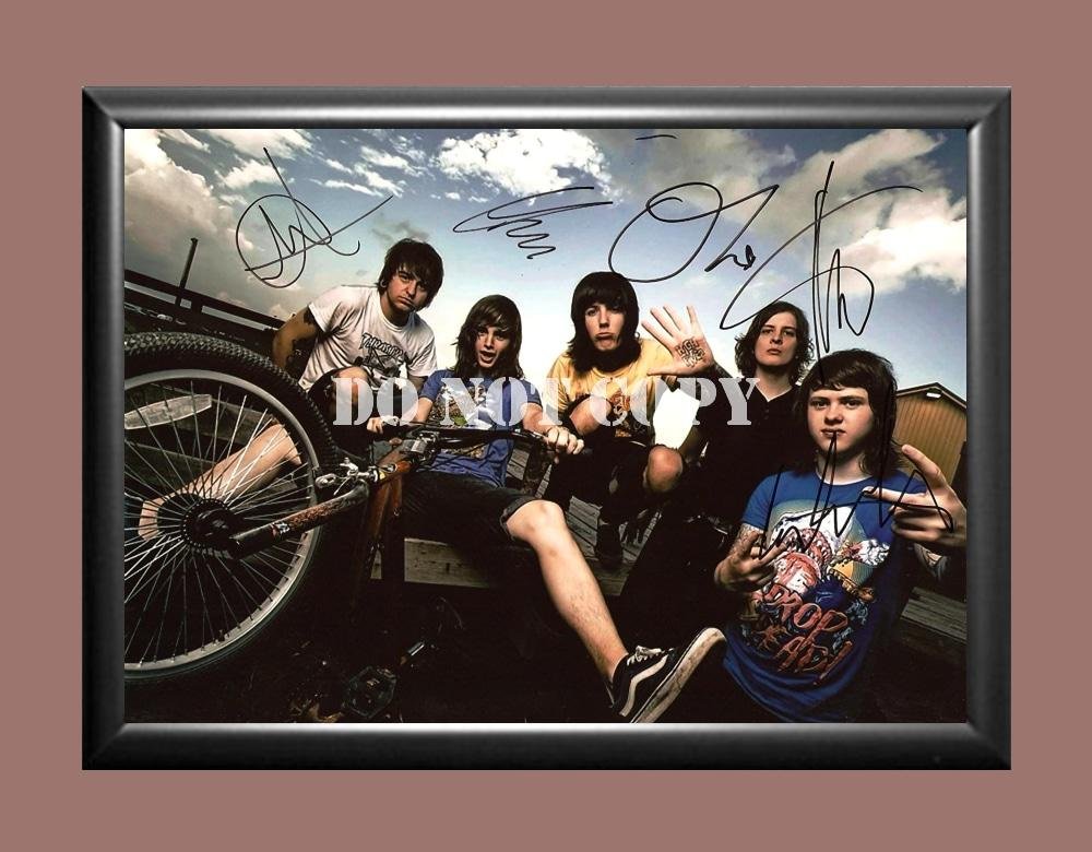 Bring Me the Horizon Band 2 Signed Autographed Poster Photo A4 8.3x11.7""