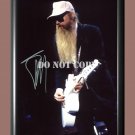 Billy Gibbons ZZ Top Band 2 Signed Autographed Poster Photo A4 8.3x11.7""