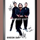 Green Day Band 5 Signed Autographed Poster Photo A4 8.3x11.7""