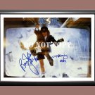 Angus Young Brian Johnson AC DC Band Signed Autographed Poster Photo A4 8.3x11.7""