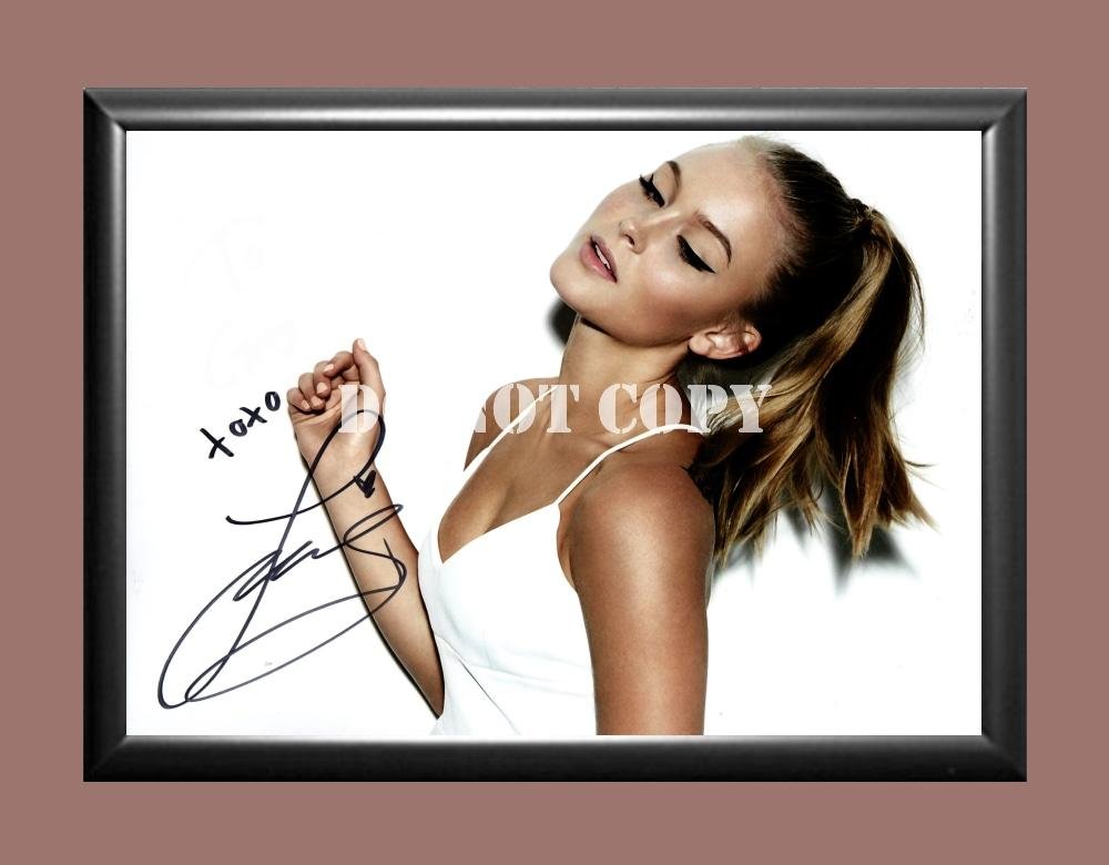 Zara Larsson 2 Signed Autographed Poster Photo A4 8.3x11.7""