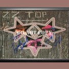 ZZ Top Band Billy Gibbons Frank Beard Dusty Hill 7 Signed Autographed Poster Photo A4 8.3x11.7""