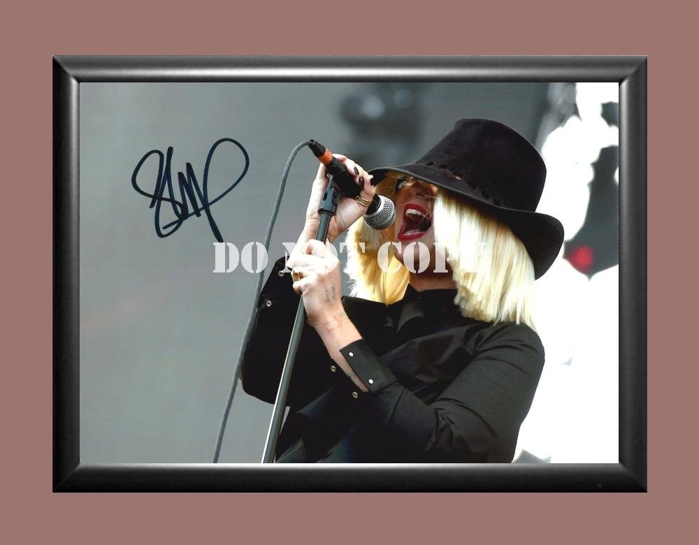 Sia Furler Signed Autographed Poster Photo A4 8.3x11.7""