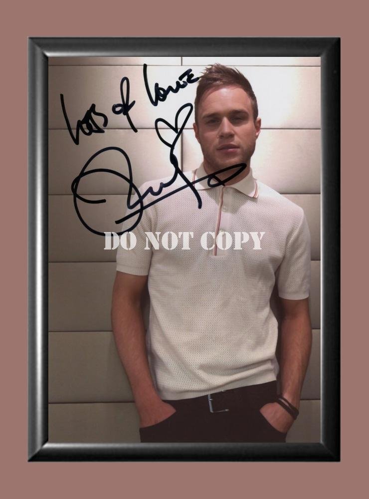Olly Murs Signed Autographed Poster Photo A4 8.3x11.7""