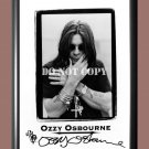 Ozzy Osbourne Signed Autographed Poster Photo A4 8.3x11.7""