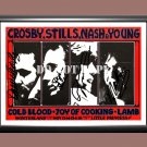 Crosby, Stills, Nash & Young Signed Autographed Poster Photo A4 8.3x11.7""