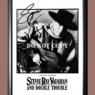 Stevie Ray Vaughan 2 Signed Autographed Poster Photo A3 11.7x16.5""