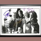 Spice Girls Band 5 Signed Autographed Poster Photo A3 11.7x16.5""