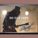 Slash 5 Signed Autographed Poster Photo A3 11.7x16.5""