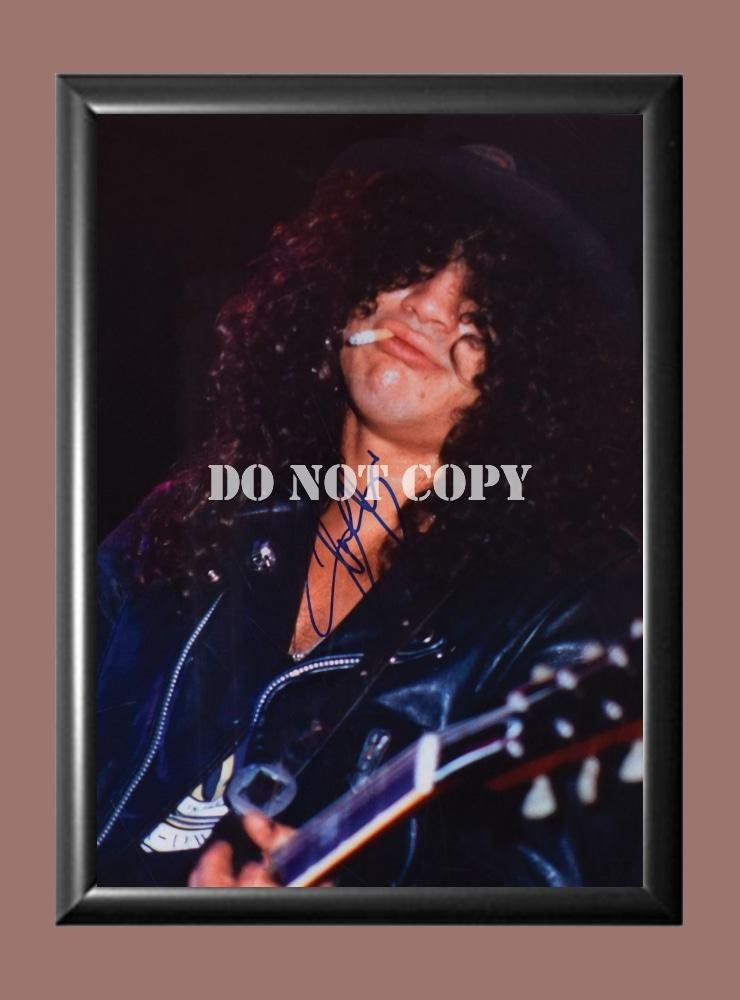 Slash 3 Signed Autographed Poster Photo A3 11.7x16.5