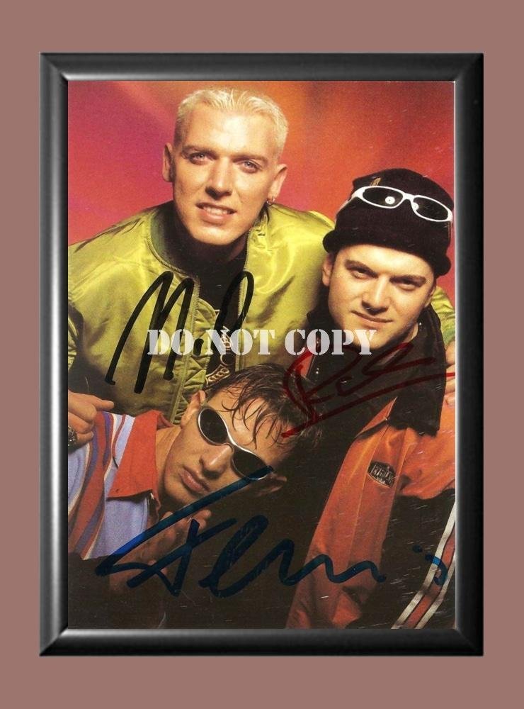 Scooter Band 3 Signed Autographed Poster Photo A3 11.7x16.5""