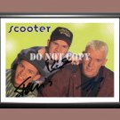 Scooter Band 2 Signed Autographed Poster Photo A3 11.7x16.5""