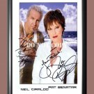 Pat Benatar and Neil Geraldo Signed Autographed Poster Photo A3 11.7x16.5""