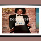 Michael Jackson 2 Signed Autographed Poster Photo A3 11.7x16.5""