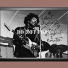 Jimi Hendrix Signed Autographed Poster Photo A3 11.7x16.5""