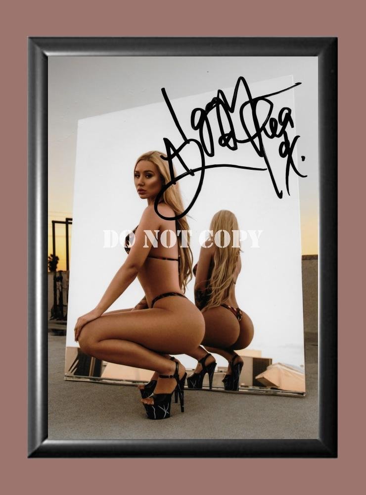 Iggy Azalea 7 Signed Autographed Poster Photo A3 11.7x16.5""