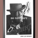 John Lee Hooker Signed Autographed Poster Photo A3 11.7x16.5""
