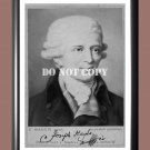 Joseph Haydn Austrian composer Signed Autographed Poster Photo A3 11.7x16.5""