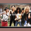 Guns N' Roses Band 11 Signed Autographed Poster Photo A3 11.7x16.5""