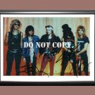 Guns N' Roses Band 5 Signed Autographed Poster Photo A3 11.7x16.5""