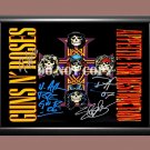 Guns N' Roses Band 3 Signed Autographed Poster Photo A3 11.7x16.5""