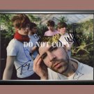 Foals Band 4 Signed Autographed Poster Photo A3 11.7x16.5""
