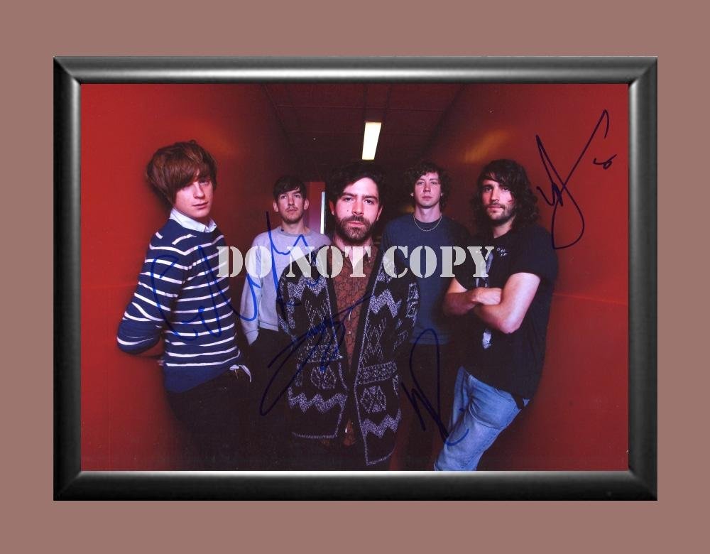 Foals Band 1 Signed Autographed Poster Photo A3 11.7x16.5""