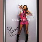 Fergie Duhamel the Black Eyed Peas 7 Signed Autographed Poster Photo A3 11.7x16.5""