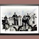Buffalo Springfield Band Dewey Martin Signed Autographed Poster Photo A3 11.7x16.5""