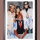 Black Eyed Peas Band 2 Signed Autographed Poster Photo A3 11.7x16.5""