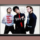 Green Day Band 6 Signed Autographed Poster Photo A3 11.7x16.5""