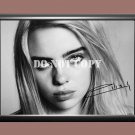Billie Eilish 3 Signed Autographed Poster Photo A3 11.7x16.5""
