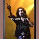 Alice Cooper Band 3 Signed Autographed Poster Photo A3 11.7x16.5""