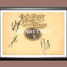 ZZ Top Band Billy Gibbons Frank Beard Dusty Hill 19 Signed Autographed Poster Photo A3 11.7x16.5""
