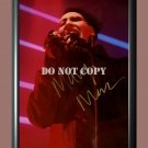 Marilyn Manson 6 Signed Autographed Poster Photo A2 16.5x23.4""