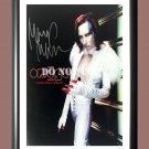Marilyn Manson 2 Signed Autographed Poster Photo A2 16.5x23.4""