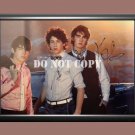 Jonas Brothers Band 4 Signed Autographed Poster Photo A2 16.5x23.4""