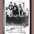 Jefferson Airplane Band 3 Signed Autographed Poster Photo A2 16.5x23.4""