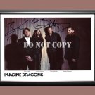Imagine Dragons Band 2 Signed Autographed Poster Photo A2 16.5x23.4""