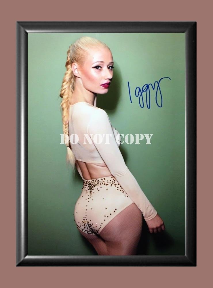 Iggy Azalea 3 Signed Autographed Poster Photo A2 16.5x23.4""