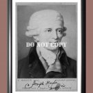 Joseph Haydn Austrian composer Signed Autographed Poster Photo A2 16.5x23.4""