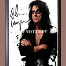 Alice Cooper Band 2 Signed Autographed Poster Photo A2 16.5x23.4""