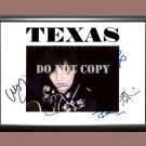 Texas Band Sharleen Spiteri Signed Autographed Poster Photo A2 16.5x23.4""