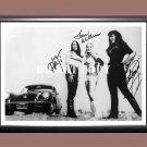 Pussycat Tura Haji Lori Band Signed Autographed Poster Photo A2 16.5x23.4""