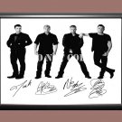 Westlife Band 2 Signed Autographed Poster Photo A2 16.5x23.4""