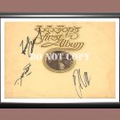 ZZ Top Band Billy Gibbons Frank Beard Dusty Hill 19 Signed Autographed Poster Photo A2 16.5x23.4""